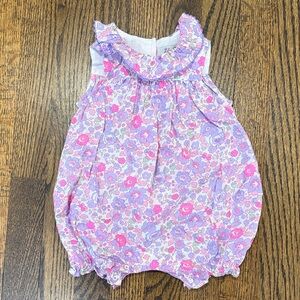 Lily Rose Trotters London Floral Bubble Romper 6-12 Months